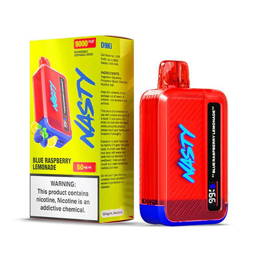 Nasty Bar 9K Blue Raspberry Lemon – 5% Nicotine | 9,000 Puffs