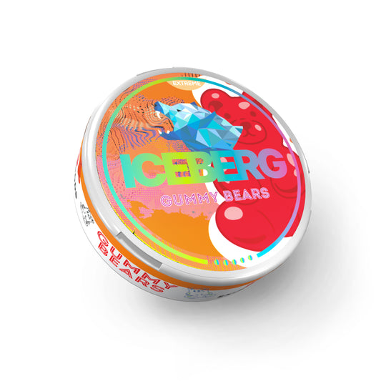 Iceberg Gummy Bears Nicotine Pouches – Sweet & Powerful