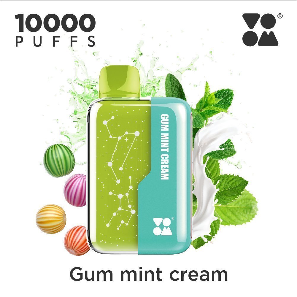 VOOM Galaxy 10K – Gum Mint Cream (5% Nicotine)