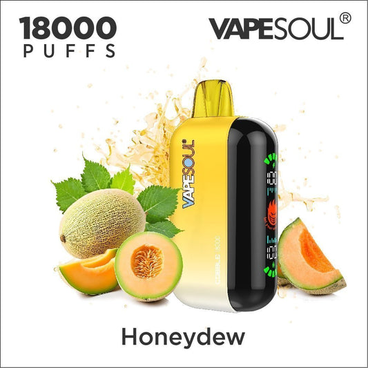 Vapesoul 18K Honey Dew – 18,000 Puffs Disposable Vape
