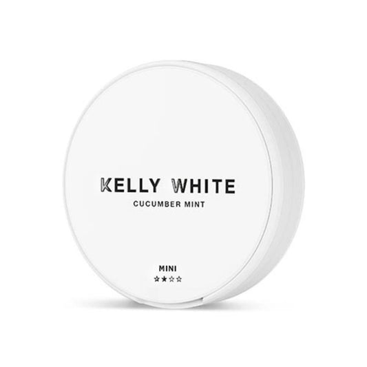 Kelly White Cucumber Mint 8mg Nicotine Pouches