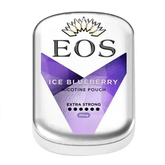 Image of EOS Ice Blueberry Extra Strong Nicotine Pouch