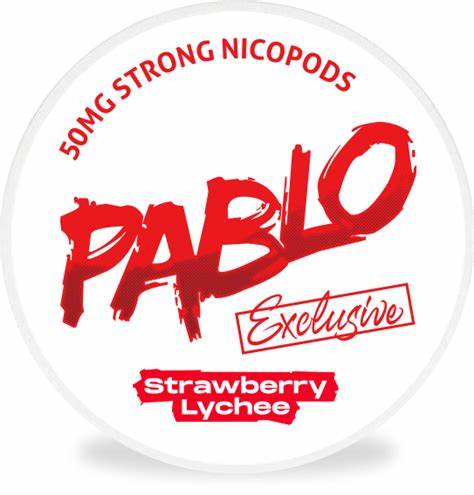 Image of Pablo Strawberry Lychee Nicotine Pouch
