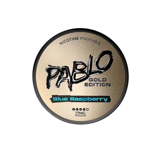 PABLO Blue Raspberry Gold Edition 17mg Nicotine Pouches