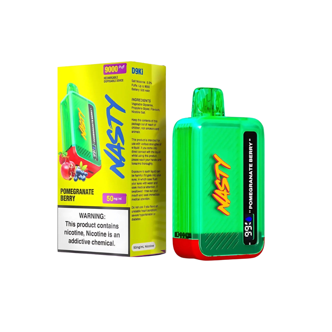 Nasty Bar 9K Pomegranate Berry – 5% Nicotine | 9,000 Puffs