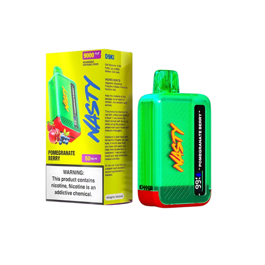 Nasty Bar 9K Pomegranate Berry – 5% Nicotine | 9,000 Puffs