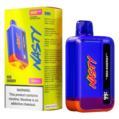 Nasty Bar 9K Red Energy – 5% Nicotine | 9,000 Puffs