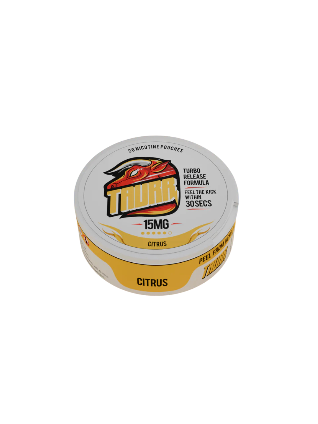 TAURR Citrus 15mg Nicotine Pouches