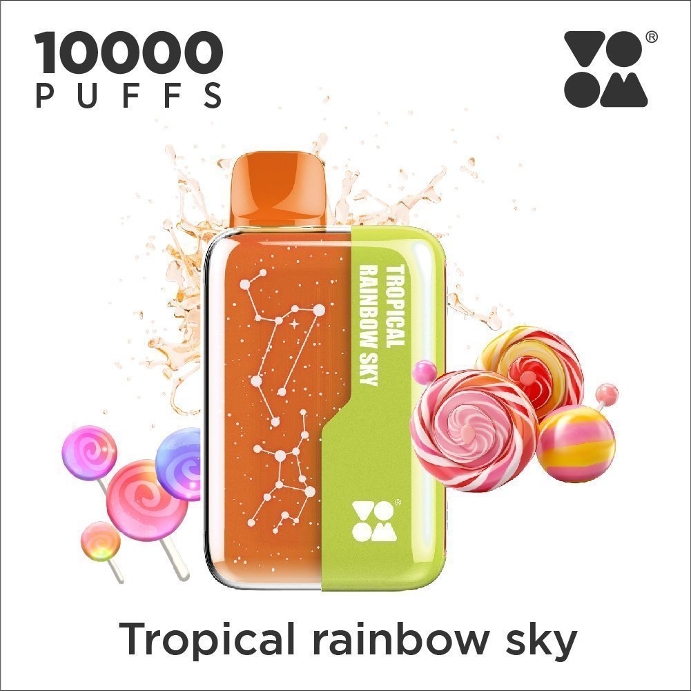 VOOM Galaxy 10K – Tropical Rainbow Sky (5% Nicotine)
