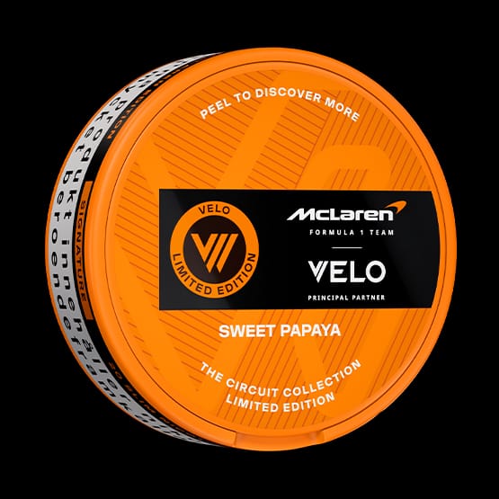 VELO Sweet Papaya – Limited McLaren F1 Edition (10.9mg)