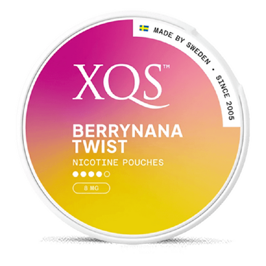 XQS Berrynana Twist 8mg Nicotine