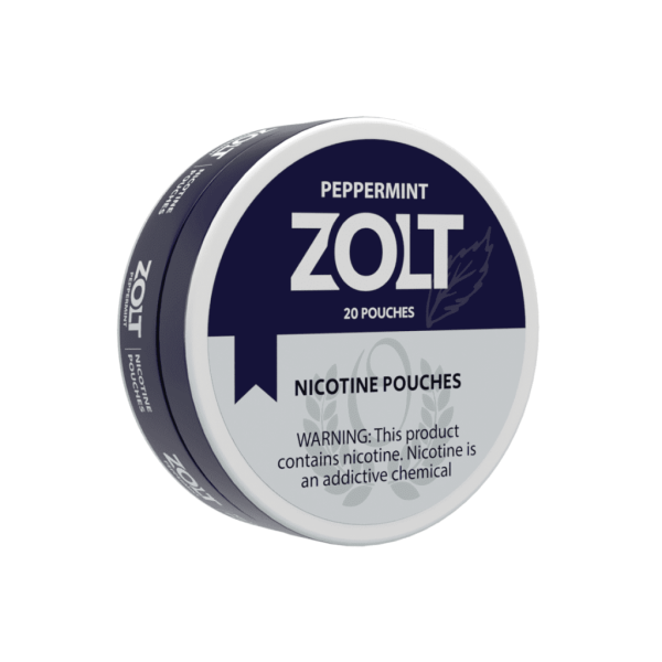 ZOLT Peppermint 15mg Nicotine Pouches – Clean, Cool & Tobacco-Free