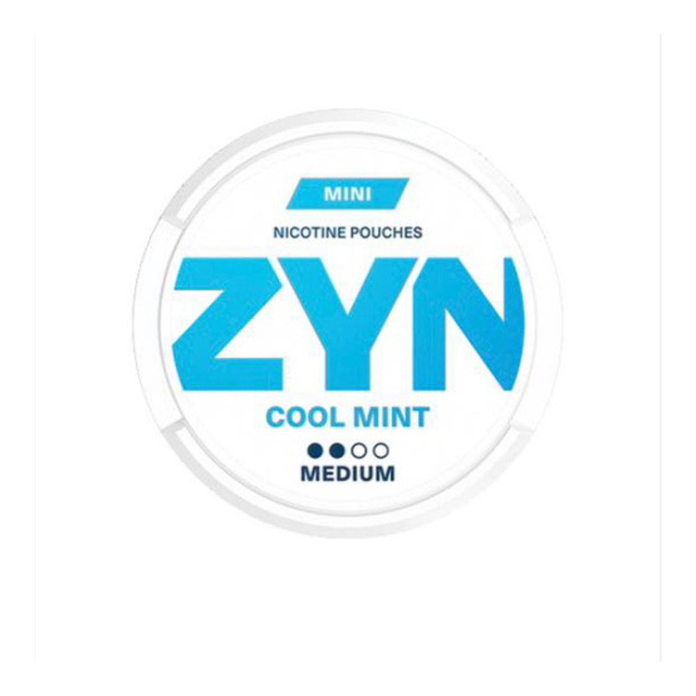 ZYN Medium Cool Mint Mini Nicotine Pouches