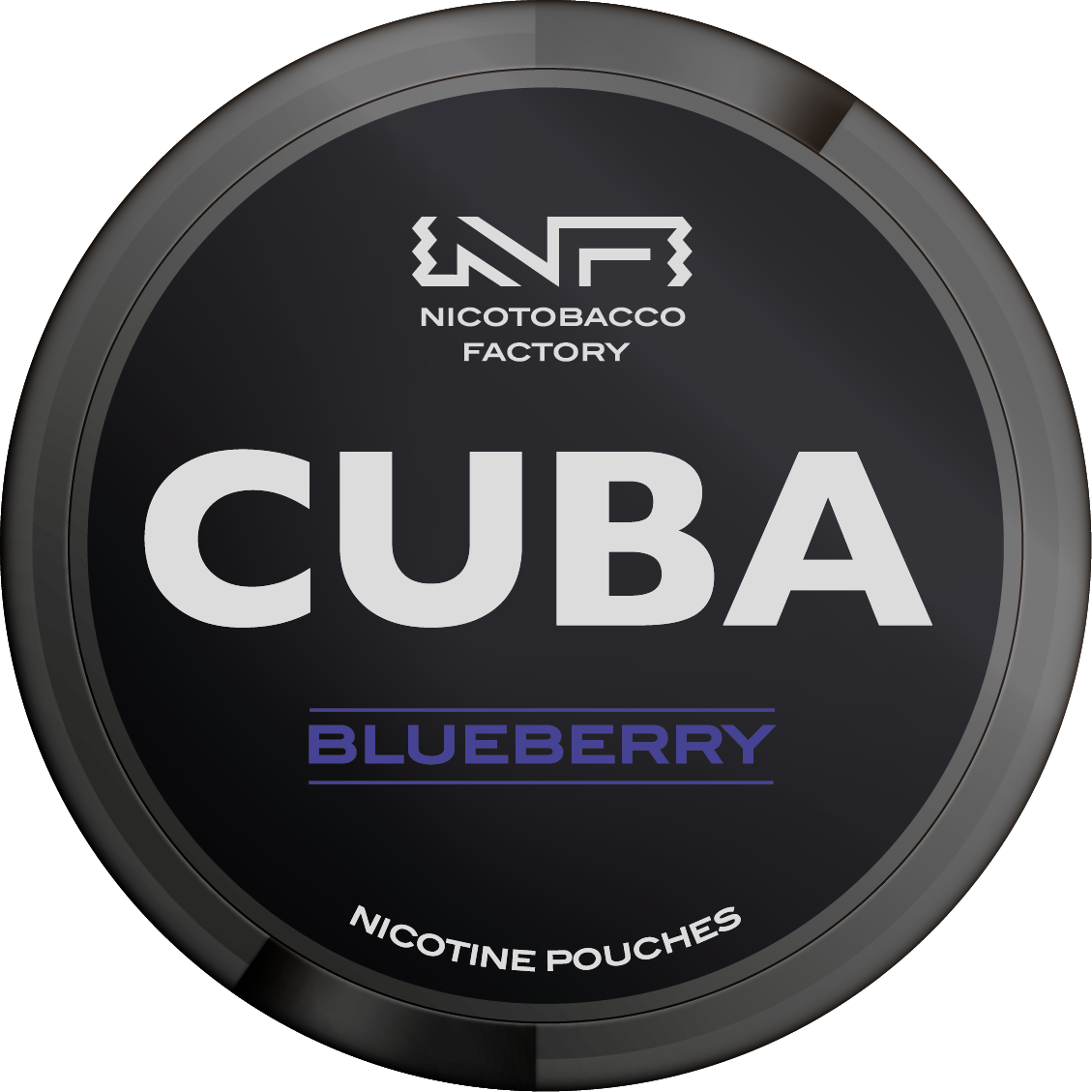 Cuba Black Nicotine Pouches - Blueberry 43mg