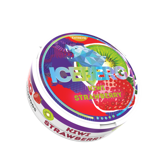 Image of Iceberg Kiwi Strawberry 50mg Nicotine Pouch