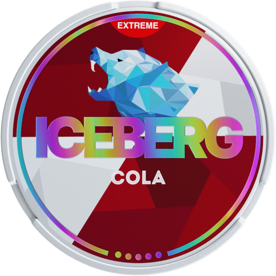 Iceberg Cola 50mg Nicotine Pouches - Bold & Refreshing Snus