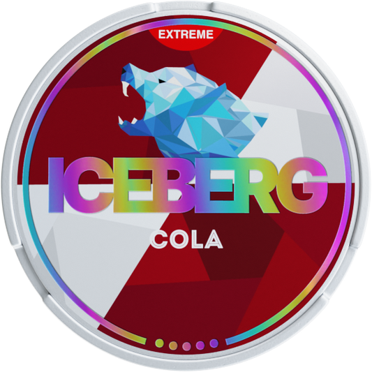 Iceberg Cola 50mg Nicotine Pouches - Bold & Refreshing Snus
