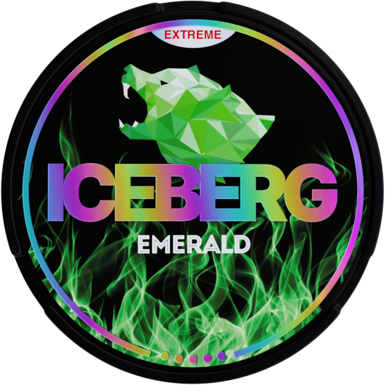 Iceberg Emerald 50mg Nicotine Pouches – Fresh & Powerful Snus