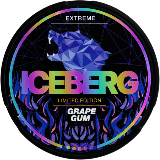 Image of Iceberg Grape Gum 50mg Nicotine Pouch