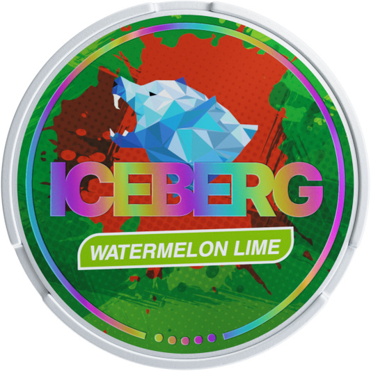 Image of Iceberg Watermelon Lime 50mg Nicotine Pouch