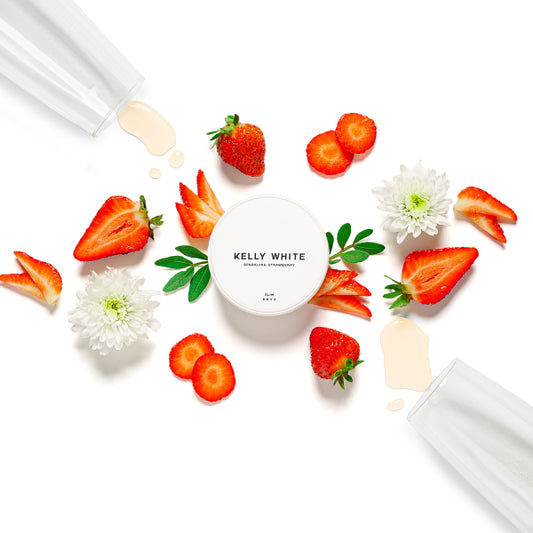Kelly White Sparkling Strawberry 8mg Nicotine Pouches