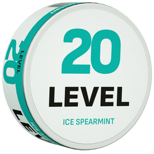 Image of Level 20 Ice Spearmint Nicotine Pouch
