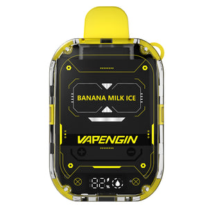 Vapengin Vape - Banana Milk Ice (10,000 Puffs)