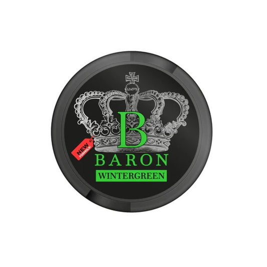 Baron Wintergreen 50mg Nicotine Pouches / Snus