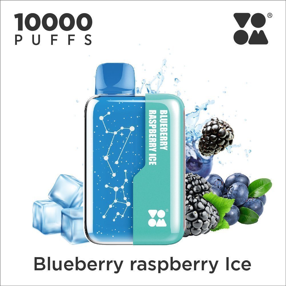 VOOM Galaxy 10K – Blueberry Raspberry Ice (5% Nicotine)