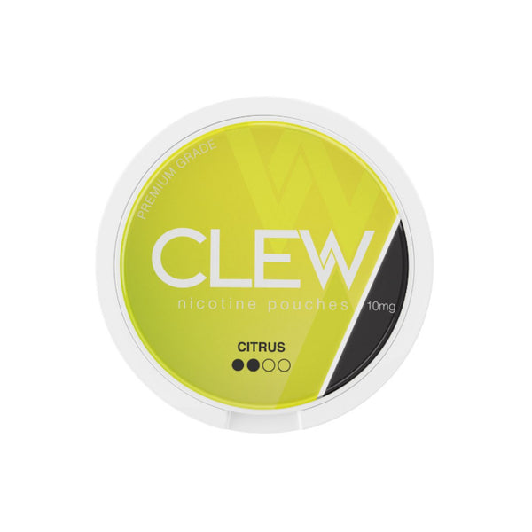 CLEW Citrus Nicotine Pouches 10mg