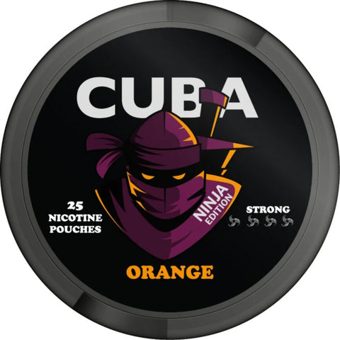 Cuba Ninja Orange 30mg Nicotine Pouches