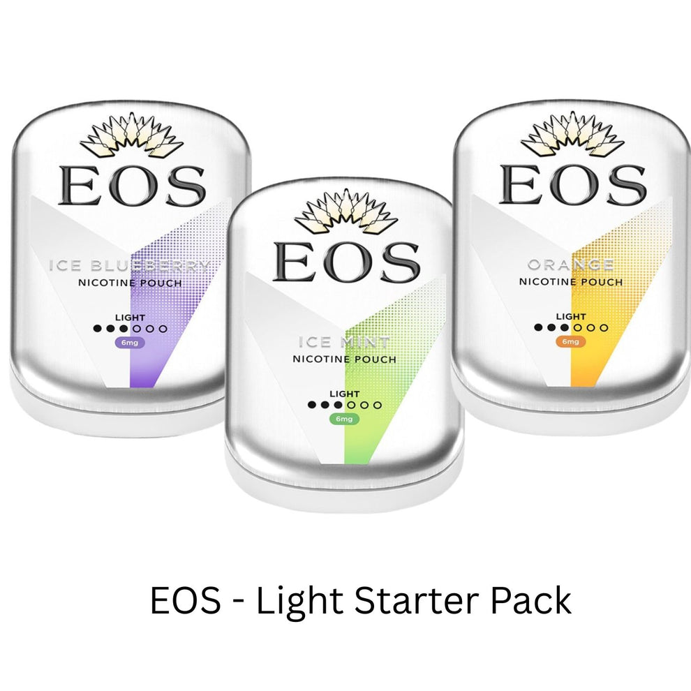 EOS Light Starter Pack (3 Flavours – 6mg) - Distrosnus