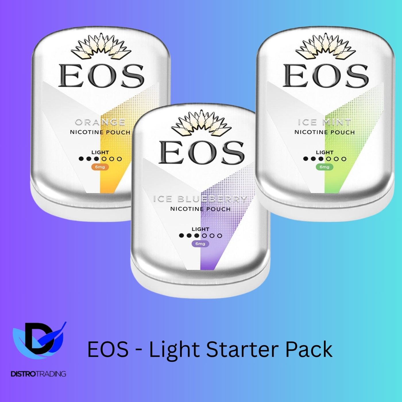 EOS Light Starter Pack (3 Flavours – 6mg)