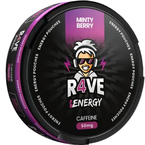 R4VE - Energy Mint - 50mg Caffeine Pouch