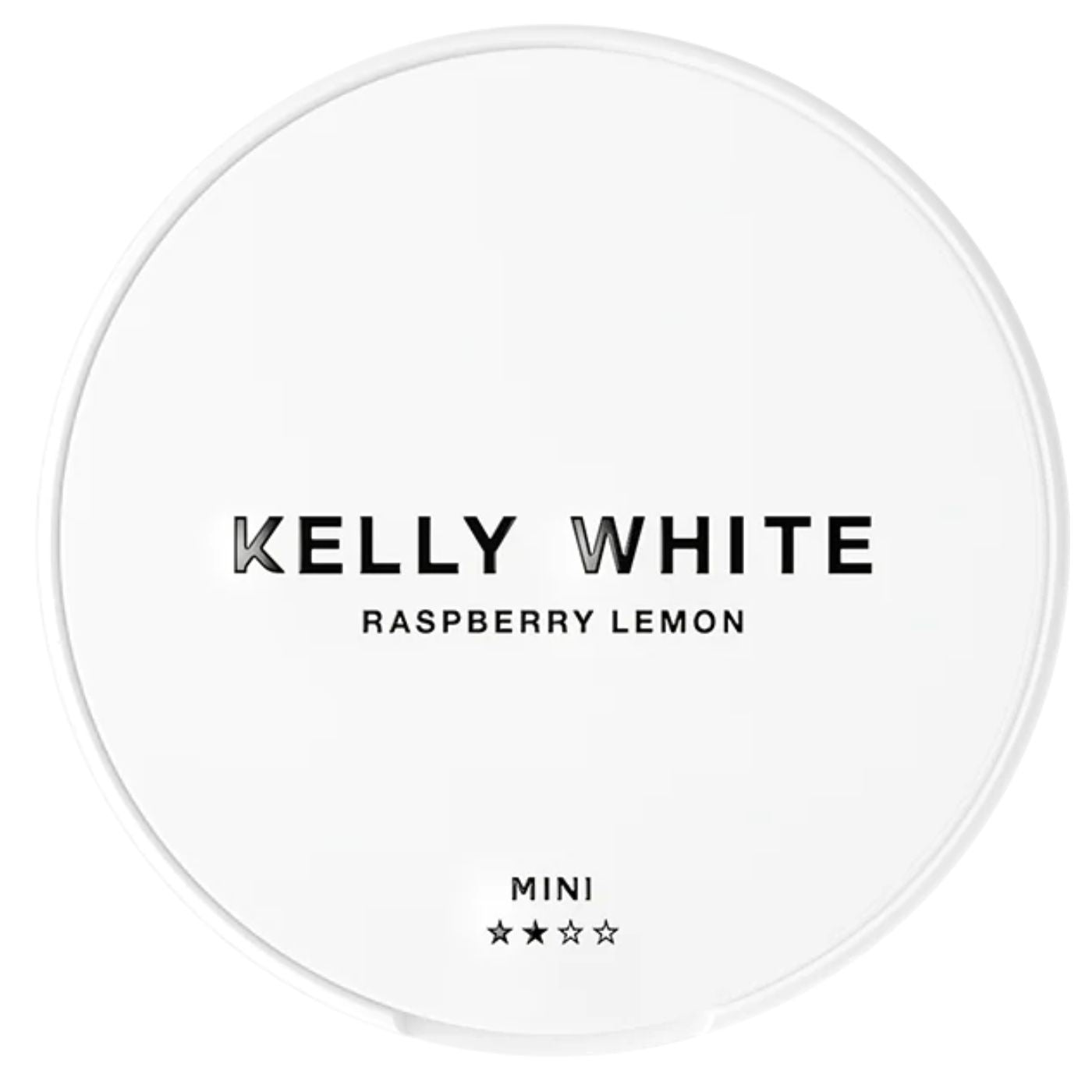 Kelly White Raspberry Lemon 8mg Nicotine Pouches