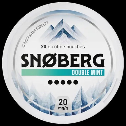 snoberg double mint 20mg