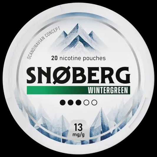 snoberg wintergreen 12mg