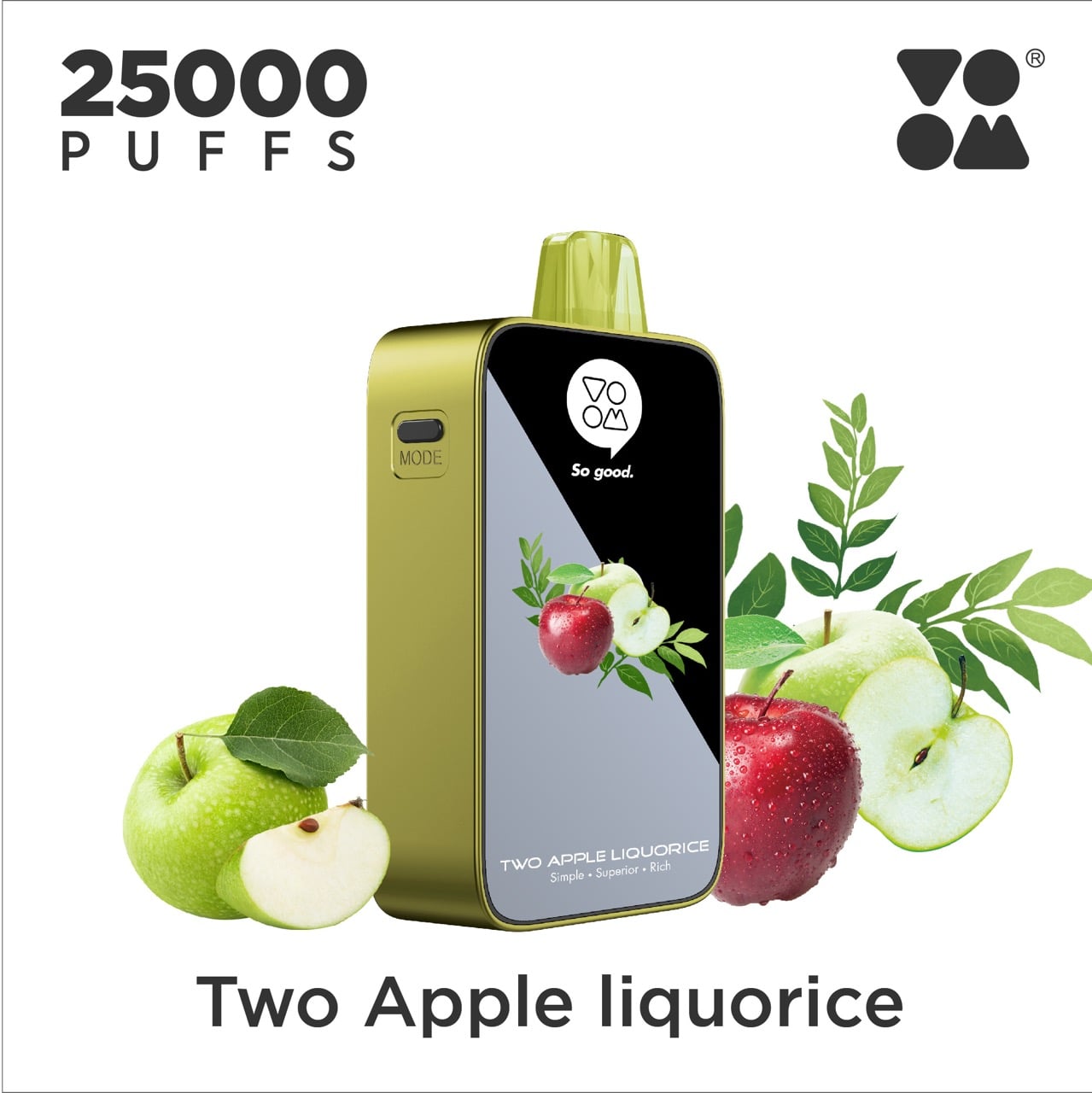 VOOM Two Apple Liquorice