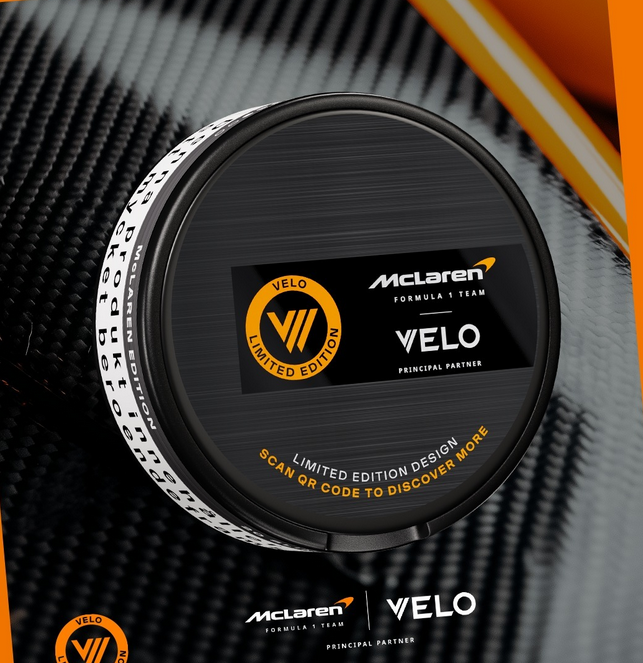 VELO Sweet Papaya – Limited McLaren F1 Edition (10.9mg)