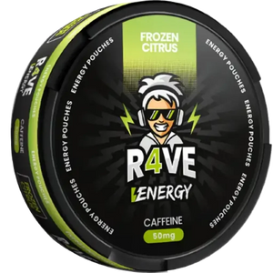 R4VE - Energy Frozen Citrus - 50mg Caffeine Pouch