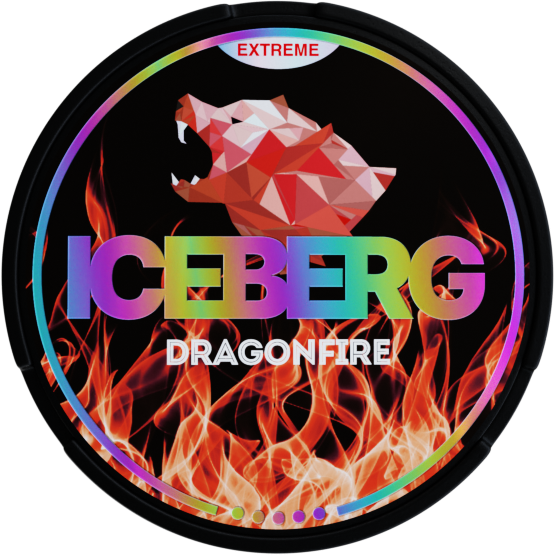 Image of Iceberg Dragonfire 50mg Nicotine Pouch

