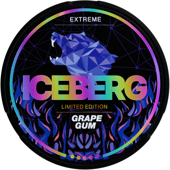 Image of Iceberg Grape Gum 50mg Nicotine Pouch

