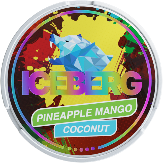 Image of Iceberg Pineapple Mango Coconut 50mg Nicotine Pouch

