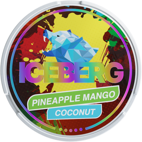 Image of Iceberg Pineapple Mango Coconut 50mg Nicotine Pouch

