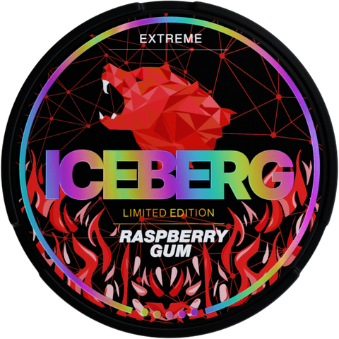 Iceberg  Raspberry Gum 50mg