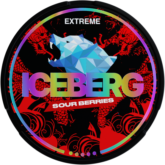 Image of Iceberg Sour Berries 50mg Nicotine Pouch

