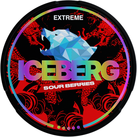 Image of Iceberg Sour Berries 50mg Nicotine Pouch

