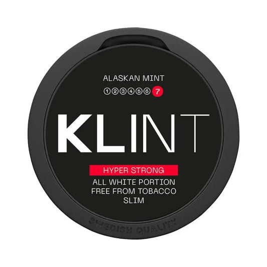 KLINT Alaskan Mint Nicotine Pouches – Crisp, Cool, and Refreshing