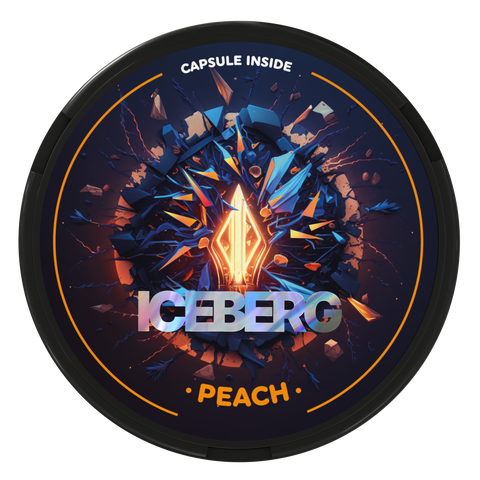 Image of Iceberg Peach 50mg Nicotine Pouch

