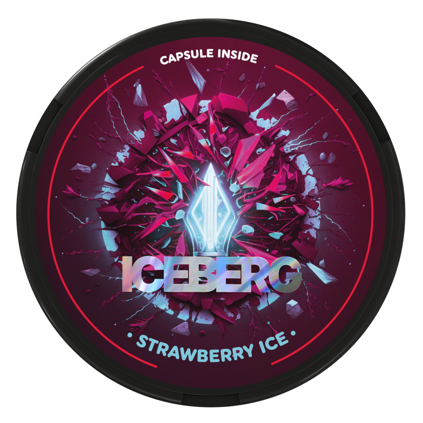 Image of Iceberg Strawberry Ice 50mg Nicotine Pouch

